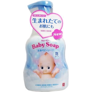 キューピー　全身ベビーソープ　泡タイプ　ポンプ　４００ｍＬ