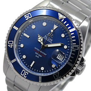 エルジン ELGIN 自動巻き メンズ 腕時計 FK1405S-BL ブルー 国内正規品 ブルー