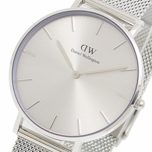 ダニエルウェリントン DANIEL WELLINGTON 腕時計 DW00100469 PETITE UNITONE 36mm レディース シルバー