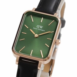 ダニエルウェリントン DANIEL WELLINGTON QUADRO PRESSED SHEFFIELD EMERALD DW00100446 腕時計 レディース エメラルド クオーツ