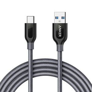 USB-C & USB-A 3.0 ケーブル (1.8m グレー) Galaxy S9 / S8 / S8+ iPad Pro (2018 11インチ) / MacBook/MacBook Air (2018) X...