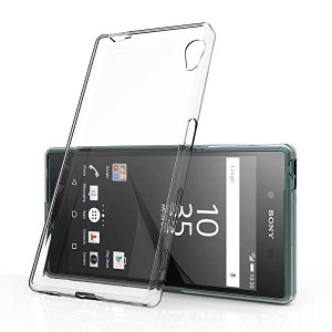 Sony Xperia Z5 ケース, エクスペリア Z5 TPUクリア透明保護カバー 5.2インチ SO-01H/SOV32/501SO 指紋防止 衝撃防止 送料無料