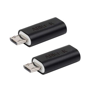 USB-C → Micro USB アダプタ [2個セット] USB Type C (サンダーボルト 3対応) → Micro USB ケーブル 充電器 コンバーター デー