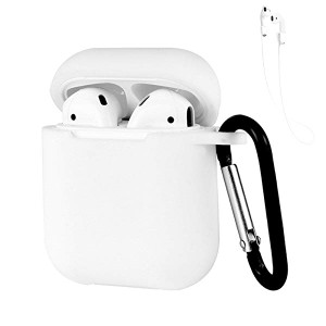 apple AirPods対応　ケース カバー 収納ケース ワイヤレスイヤホンケース　保護用　防水　シリコン製カバー　耐衝撃　滑り止め　...