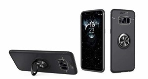 Samsung Galaxy S8 Plus SC-03J/SCV35 スマホケース 保護ケース ギャラクシー Galaxy S8 Plus 背面ケース リング レンズ保護 ボ ...