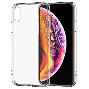 iPhone Xs ケース クリア iPhone X カバー TPU 高透明 ワイヤレス充電対応 超薄型 カメラ保護 アイフォンXS (iPhone X/Xs,  送料無料 