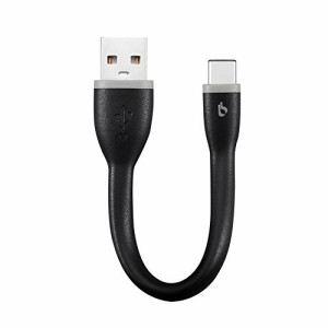 タイプc ケーブル USB Type-C ケーブル 15cm USB C to USB A ケーブル USB-C ケーブル タイプC 急速充電 高耐久 シリコン素材 新