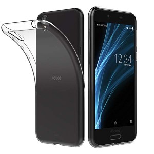 AQUOS sense SH-01K ケース AQUOS sense lite SH-M05/SHV40 透明ケース 対応 高品質TPU クリア 超薄型 軽量 落下防止 衝撃吸収