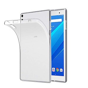 Lenovo Tab4 8 Plus スマホケース クリスタル クリア 透明 TPU Lenovo Tab 4 8 Plus 保護カバー (クリア) ...