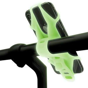 Collection 自転車 スマホ ホルダー バイク シリコン 製 軽量 顔認識 指紋識別 OK 4-6.5インチのスマホに対応 iPhone XS Max XR ...