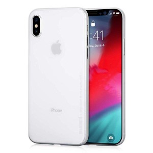 iPhone XS スマホケース 超薄型 アイフォンXS カバー スリム 0.3 PPハード スマホケース Qi充電対応 指紋防止 一体感 レンズ保護 人気 (i