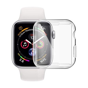 Compatible Apple Watch Series 4 保護ケース 40mm/44mm スクリーンプロテクターカバー 全面保護カバー 着装まま充電可能 耐衝撃...