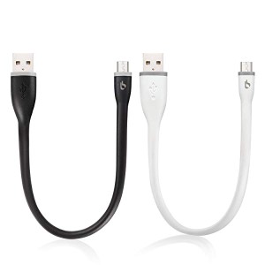 Micro USB ケーブル 2本 25cm マイクロusbケーブル アンドロイド 充電 Sony Samsung 富士通 Motorola Sharp Nokia 京セラ Huawei...