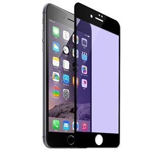 iPhone8 Plus ガラスフィルム iPhone7 Plus ガラスフィルム 強化液晶保護フィルム 薄型 高感度タッチ 気泡ゼロ 指紋防止 防爆裂 ...