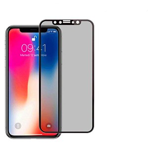 iPhoneXS Max ガラスフィルム 覗き見防止 iPhone11Pro Max 炭素繊維ソフトフレーム 日本製旭硝子素材採用 業界最強硬度 全面 強 