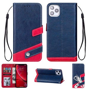 iPhone 11 Pro レザー 手帳タイプ ケース マルチ カラー Diary case カード収納 液晶保護フィルム 付 スタンド機能付き イヤホンコー ...