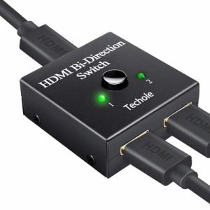 HDMI 切替器 分配器 双方向 hdmiセレクター 4K 3D 1080P対応 2入力1出力 手動切替 PS4 Nintendo Switch  送料無料