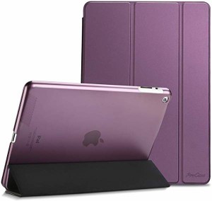 iPad 2 3 4 ケース(旧型) 超薄型 軽量 スタンド機能 スマートケース 半透明の背面カバー Apple iPad 2/iPad 3 /iPad 4 パー