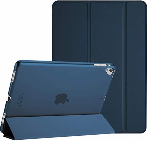 iPad Pro 12.9 2017/2015 ケース(旧モデル第1と2世代) スマート 超スリム 軽量 スタンド 保護ケース 半透明フロスト バックカバ 