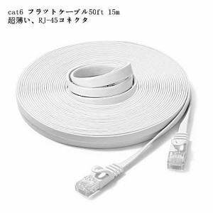 LANケーブル CAT6準拠 イーサネットケーブル ウルトラフラットケーブル RJ45 アクセスポイント等に適用