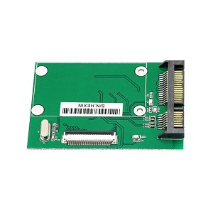 ZIF CE-SATA変換 1.8'CE ZIF HDD−SATAシリアルATA 7 15ピン22ピ PCBボードアダプタ 2ケーブル（SATA 公−CE ZIF） 