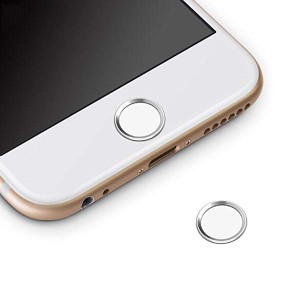 ホームボタンシール 指紋認証可能 iPhone7 iPhone7 Plus iPhone6s iPhone6 Plus iPhone5s iPad miniなど対応 ホームボタンシール...