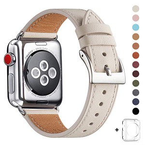 【互換品】 Apple Watch バンド 本革レザー iWatch Series 5/4/3/2/1 Sport Edition バンド交換ストラップ 