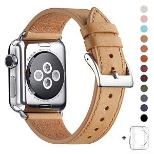 【互換品】 Apple Watch バンド 本革レザー iWatch Series 5/4/3/2/1 Sport Edition バンド交換ストラップ 