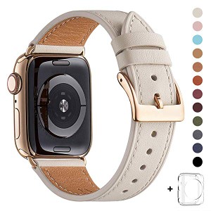 【互換品】 Apple Watch バンド 本革レザー iWatch Series 5/4/3/2/1 Sport Edition バンド交換ストラップ 