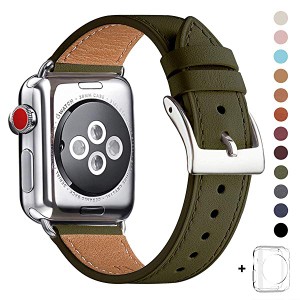 【互換品】 Apple Watch バンド 本革レザー iWatch Series 5/4/3/2/1 Sport Edition バンド交換ストラップ 