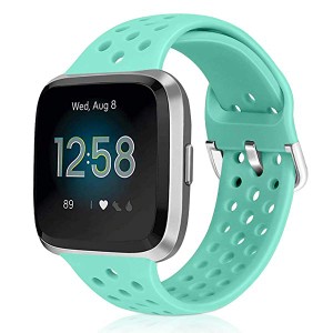 Fitbit Versa 2/Versa/Lite/SE バンド/ベルト交換用バンド 柔らかいシリコンバンド 調整可能 多色選択 スポーツ Versa交換ベルド...