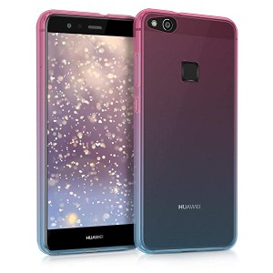 Huawei P10 Lite スマホケース ケース シリコン スマホカバー カラーで遊ぶ 携帯 保護 ツートーンデザイン 送料無料