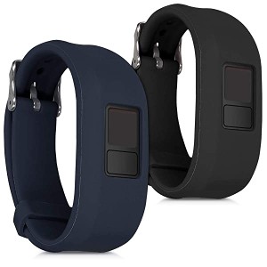 Garmin Vivofit 3 用 交換 アームバンド 2x シリコン フィットネストラッカー スポーツアームバンド 