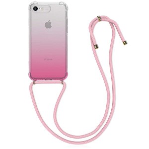 iPhone 7 8 スマホケース ケース ネック ストラップ付き スマホ シリコン カバー 紐付き 送料無料