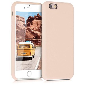 iPhone 6 6S スマホケース ケース TPU ゴムコーティング スマホカバー 携帯 マット 保護ケース パール 送料無料