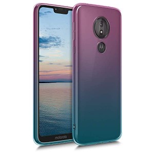 Motorola Moto G7 Power スマホケース ケース シリコン スマホカバー カラーで遊ぶ 携帯 保護 ツートーンデザイン 送料無料