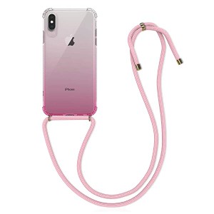 iPhone XS Max スマホケース ケース ネック ストラップ付き スマホ シリコン カバー 紐付き 送料無料