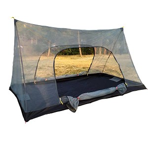 モスキートネット (蚊帳) 超軽量携帯式テント キャンピング キャンプ アウトドアに