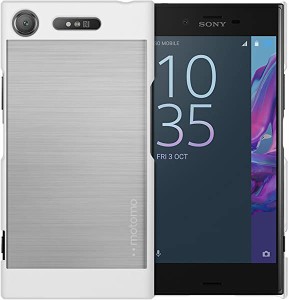 Xperia XZ1 ケース INO Metal Bar シルバーホワイト(モトモ イノメタルバー)エクスペリア エックスゼットワン カバー SO-01K SOV...