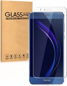 Huawei Honor V10 強化ガラスフィルム、 HUAWEI Honor V10 用 [日本製素材旭硝子 / 0.26mm / 0.25D / 硬度9H / 気泡防止 ] Huawe...