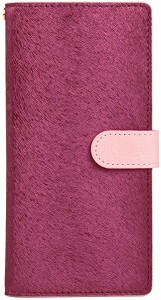 Xperia 1 スマホケース (SO-03L/ SOV40) 手帳型 CALF Diary CASE WinePink (ハンスマレ カーフダイアリー ワインピンク) エクスペリア ..