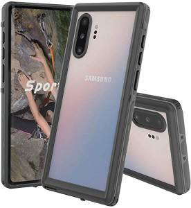 Galaxy Note 10 Plus 防水スマホケース 指紋認証対応 防水 IP68防水規格 耐衝撃 キャンプ アウトドア 日本版 SC-01M SCV45 ギャラクシー 