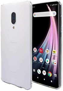 AQUOS zero2 sh-01m shv47 スマホケース クリア  携帯カバー  耐衝撃 薄型 耐熱性 シンプル 高光沢 軽量 ソフト ラバーケース ストラッ..