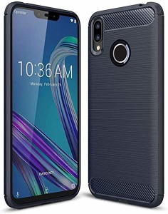 送料無料 ASUS ZenFone Max(M2) ZB633KL スマホケース 炭素繊維カバー TPU シリコン スマホケース 保護バンパー 弾力性付きZenFone Max(M