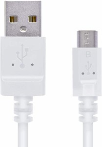 送料無料 マイクロUSBケーブル microUSB ケーブルがやわらかくとり回しがしやすい 1.5m ホワイト MPA-FAMBY2U15WH エレコム ...