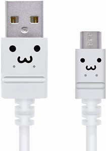 送料無料 マイクロUSBケーブル microUSB ケーブルがやわらかくとり回しがしやすい 1.0m ホワイトフェイス MPA-FAMBY2U10WF エレコ ...