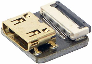 ミニHDMI Type C メスコネクターソケット HDTV マルチコプター 航空写真用 メス