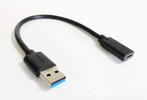 20cm USB3.0 タイプC 延長ケーブル ＵＳＢ A オス タイプＣ メス TypeC Quick Charge 3.0 2.0 for Xperia XZ XZ2 Galaxy S9 S8