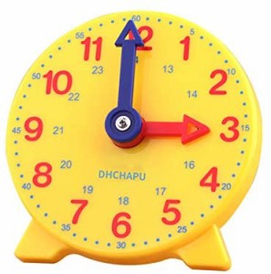 学習時計 生徒用 知育玩具 算数教材 時間 Student Clock 時計の学習ができる学習用時計 時間を学べる算数教材として活用可能