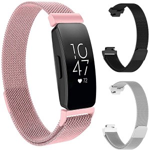 交換 バンド フィットビット インスパイア fitbit inspire inspireHR 対応 ベルト ステンレス d636 送料無料